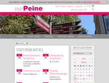 Tablet Screenshot of peine01.de